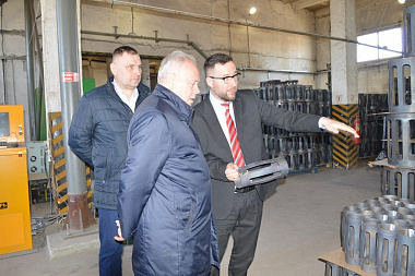Председатель Государственного Собрания – Курултая Республики Башкортостан посетил промышленную площадку ООО"Авангард Нефтесервис"